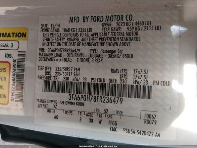 Ford Fusion Se Image 10