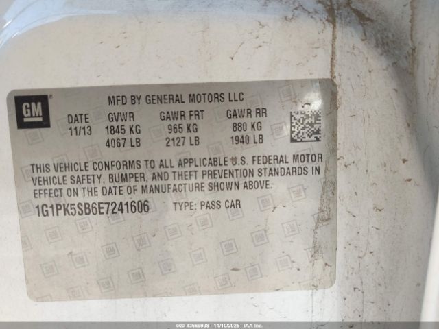 Chevrolet Cruze Lt Image 2