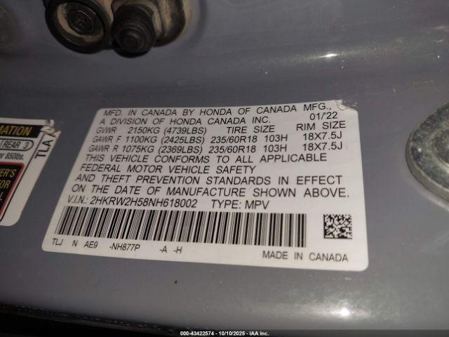 Honda CR-V Awd Ex Image 11