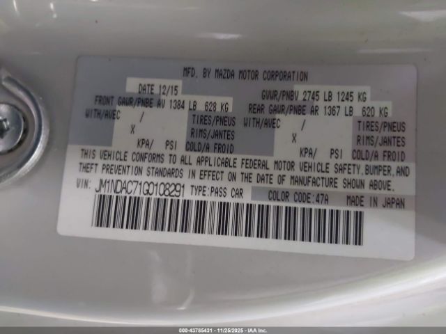 Mazda MX-5 Miata Club Image 12