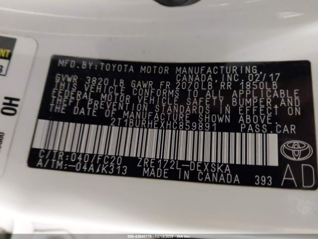 Toyota Corolla Se Image 16