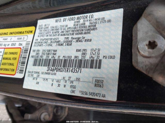 Ford Fusion Se Image 8