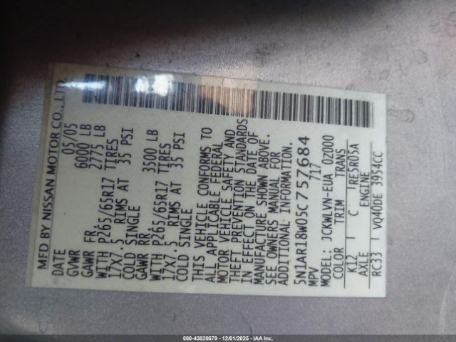 Nissan Pathfinder Le Image 9