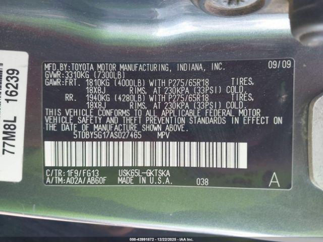 Toyota Sequoia Sr5 5.7l V8 Image 6