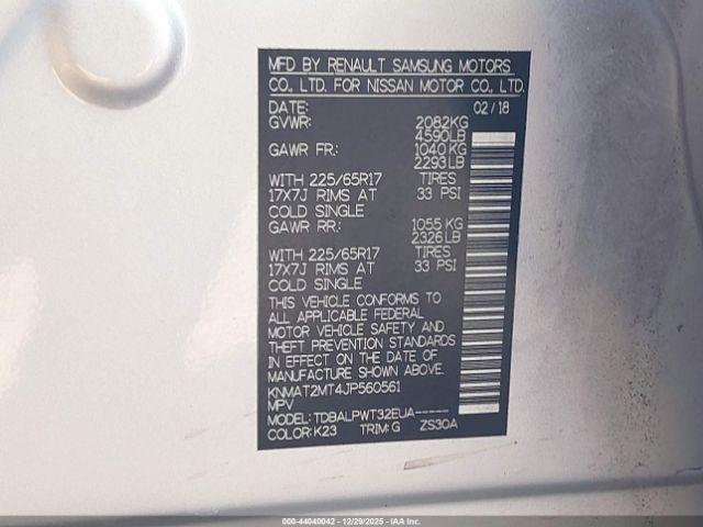 Nissan Rogue S Image 14