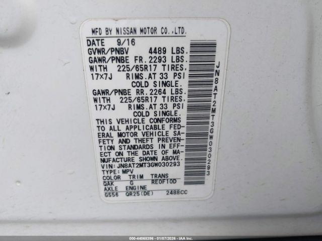 Nissan Rogue S Image 6