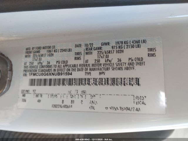 Ford Escape Se Image 8